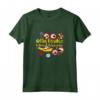 I Beatles - Giallo Submarine Circles Maglietta con Licenza Ufficiale - Ideale per i Fan dei Fab Four
