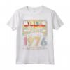 Giugno 1976 46° Compleanno 46 Anni Vintage Limited Edition Maglietta - Abbigliamento Divertente per Festa di Compleanno - Design Retrò Anni '80