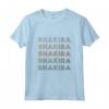 T-shirt Cuore Amore Shakira - Stile Vintage Nero - Regalo Personalizzato per Compleanni e Feste