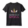 Sposare Squadra Della Sposa Unicorno - Maglietta per Addio al Nubilato - Design Unico per Feste di Addio al Nubilato