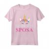 Sposare Squadra Della Sposa Unicorno - Maglietta per Addio al Nubilato - Design Unico per Feste di Addio al Nubilato