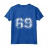 Numero 69 Annata 1969 Compleanno Look Vintage Maglietta - Regalo Speciale per 69° Compleanno