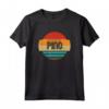 Pino Nome Retro Vintage Sunset Limited Edition Maglietta - Design Personalizzato per Ragazzi - Regalo Unico