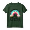 Big Sister promossa a Big Sister 2023 - Toddler Girls Rainbow Maglietta per Annuncio Gravidanza - Ideale per Sorprendere la Sorella Maggiore