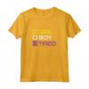 Funny Non-Binary Pride Quote - Not A Girl Not A Boy Tired Non-Binary Flag Maglietta - LGBTQ+ Pride Tee for Genderqueer
