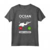 L'oceano sta chiamando e devo andare - Maglietta Progettata per Subacquei - Ideale per Natale e Amanti del Mare