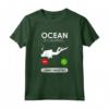 L'oceano sta chiamando e devo andare - Maglietta Progettata per Subacquei - Ideale per Natale e Amanti del Mare