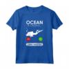 L'oceano sta chiamando e devo andare - Maglietta Progettata per Subacquei - Ideale per Natale e Amanti del Mare