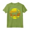 Retro Style T-Shirt Goat Silhouette Vintage Maglietta - Perfect Gift for Retro Enthusiasts and Fans of 70's 80's Fashion