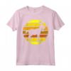 Retro Style T-Shirt Goat Silhouette Vintage Maglietta - Perfect Gift for Retro Enthusiasts and Fans of 70's 80's Fashion