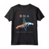 Manica Corta Grafica Design Slogan Doppia Maglia Dna Maglietta - Sii audace, sii unico - Ideale per gli amanti del design streetwear