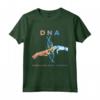 Manica Corta Grafica Design Slogan Doppia Maglia Dna Maglietta - Sii audace, sii unico - Ideale per gli amanti del design streetwear