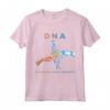 Manica Corta Grafica Design Slogan Doppia Maglia Dna Maglietta - Sii audace, sii unico - Ideale per gli amanti del design streetwear