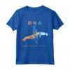 Manica Corta Grafica Design Slogan Doppia Maglia Dna Maglietta - Sii audace, sii unico - Ideale per gli amanti del design streetwear