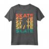 Skateboard Vintage Retrò - Maglietta Regalo Per Skater degli Anni '70 e '80 - Ideale per Compleanno o Natale
