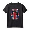 Elisabetta Regina d'Inghilterra - Maglietta Union Jack Pop Art Yas Queen - Memorabilia Reale Monarchia Britannica