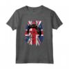 Elisabetta Regina d'Inghilterra - Maglietta Union Jack Pop Art Yas Queen - Memorabilia Reale Monarchia Britannica