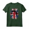 Elisabetta Regina d'Inghilterra - Maglietta Union Jack Pop Art Yas Queen - Memorabilia Reale Monarchia Britannica