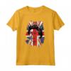 Elisabetta Regina d'Inghilterra - Maglietta Union Jack Pop Art Yas Queen - Memorabilia Reale Monarchia Britannica
