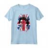 Elisabetta Regina d'Inghilterra - Maglietta Union Jack Pop Art Yas Queen - Memorabilia Reale Monarchia Britannica