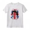 Elisabetta Regina d'Inghilterra - Maglietta Union Jack Pop Art Yas Queen - Memorabilia Reale Monarchia Britannica