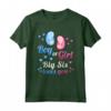 Gender Reveal T-shirt - Ragazzo o Ragazza Sis, Sorella Maggiore Ti Ama - Maglietta Rivelazione Genere del Bambino