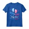 Gender Reveal T-shirt - Ragazzo o Ragazza Sis, Sorella Maggiore Ti Ama - Maglietta Rivelazione Genere del Bambino