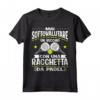Paddle Tennis Giocatori Di Padel Maglietta - Il paddle è la mia terapia - Design Divertente per Amanti dello Sport