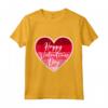 Happy Valentine's Day - Buon San Valentino Maglietta - Design Cuori per Coppie - Ideale per Festeggiare San Valentino