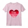 Happy Valentine's Day - Buon San Valentino Maglietta - Design Cuori per Coppie - Ideale per Festeggiare San Valentino