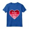 Happy Valentine's Day - Buon San Valentino Maglietta - Design Cuori per Coppie - Ideale per Festeggiare San Valentino