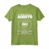 Leggende sono nate nel mese di Agosto 1963 - 60 Compleanno Anni Maglietta per Uomo - Ideale Outfit Vintage Compleanno