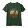 Kiteboard & Kitesurf Retro Vintage Kiter Born To Kite Maglietta - Design Cool per Amanti del Kitesurf e Kiteboarding