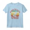Kiteboard & Kitesurf Retro Vintage Kiter Born To Kite Maglietta - Design Cool per Amanti del Kitesurf e Kiteboarding
