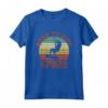 Kiteboard & Kitesurf Retro Vintage Kiter Born To Kite Maglietta - Design Cool per Amanti del Kitesurf e Kiteboarding