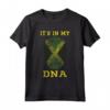 It's In My DNA Giamaica Roots Bandiera Abbigliamento Giamaicano Orgoglio Maglietta - Perfetta per il Mese della Storia Nera e Giugno