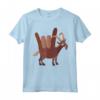Lingua dei Segni Americana I Love You Design Ibex Christmas Maglietta - Regalo Unico per Bambini Sordi - Abbigliamento ASL per Natale