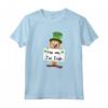 Carino Kiss Me Im Irish Lucky St Patricks Giorno - T-shirt Verde Festosa per Adulti e Bambini - Design Leprechaun per Celebrare San Patrizio
