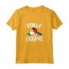 Italia Sta con Ucraina - Ucraina Bandiera Italiana Tees Maglietta per Mostrare Solidarietà - Ideale per Regalare a Papà, Mamma, Nonno o Nonna