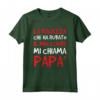 Scritte Divertenti - La Ragazza Che Ha Rubato il Mio Cuore Mi Chiama Papà - Maglietta Divertente per la Festa del Papà - Marca HapTiger
