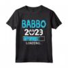 Babbo 2023 Loading Divertente Futuro Papa Padre Maglietta - Ideale per i Nuovi Papà del 2023 - Regalo Originale per Aspettanti Padri