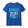 Babbo 2023 Loading Divertente Futuro Papa Padre Maglietta - Ideale per i Nuovi Papà del 2023 - Regalo Originale per Aspettanti Padri