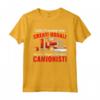 Camionista Divertente - I Migliori Diventano Camionisti Maglietta - Regalo per Papà, Nonno, o Fratello Camionista