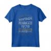Febbraio 1978 Vintage - Maglia Compleanno 46 Anni Uomo Donna - Regalo Compleanno Retro Edizione Limitata