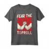 Fear The Toproll - Arm Wrestling Maglietta per Campioni di Braccio di Ferro - Design Accattivante per Gare e Tornei