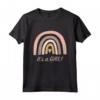 It's a Girl Rainbow - Annuncio per la Gravidanza Maglietta - Regalo per Futura Mamma e Nascita Figlia