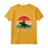 Save A Horse Ride A Cowboy - Vintage Western Horseback Riding Maglietta for Girls - Ideal Gift for Cowgirl Birthday or Christmas