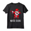 Infermiera Squadra Babbo Natale Ballare Natale Infermiere Maglietta - Regalo Divertente per Studenti di Infermieristica - Ideale per Natale con design unico