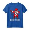 Infermiera Squadra Babbo Natale Ballare Natale Infermiere Maglietta - Regalo Divertente per Studenti di Infermieristica - Ideale per Natale con design unico