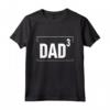 Papà di Tre Figli - Detti Festa del Papà Maglietta - Ideale per Compleanno - Cool Papa di Tre Design
